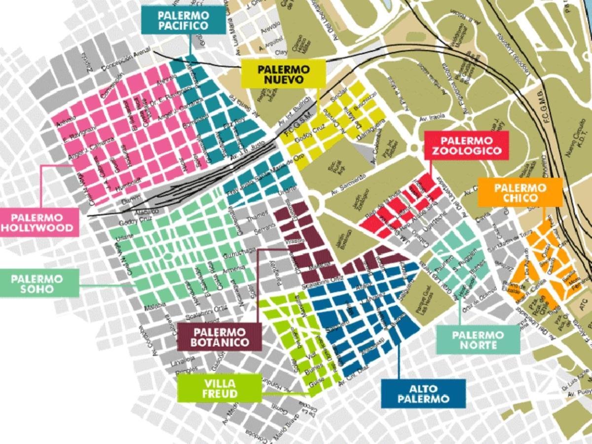Exclusivo Estudio A Metros De La Rural Y La Embajada Buenos Aires Exteriér fotografie